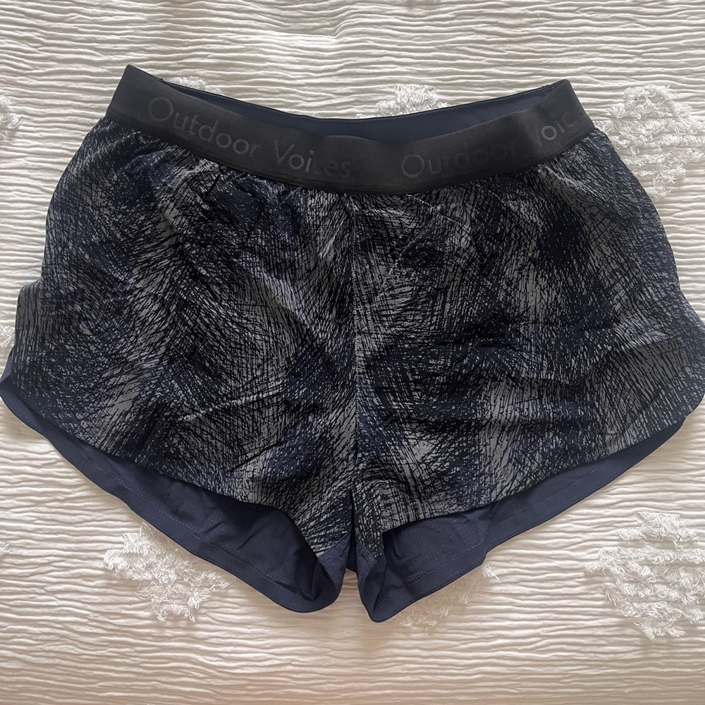 Outdoor Voices Lightspeed Shorts Navy